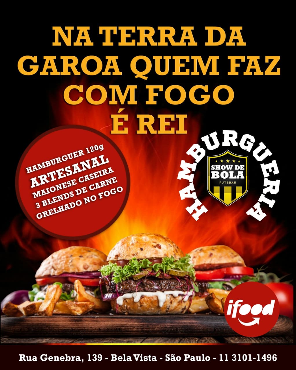 Hamburgueria Show de Bola