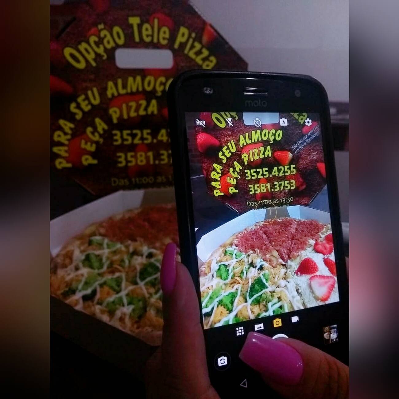Opção Tele-pizza