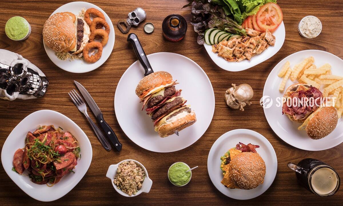 Gold Skull Burger
