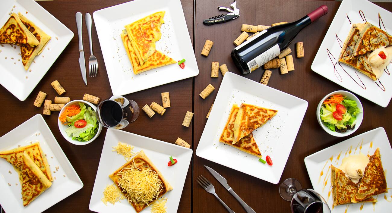 Creperie - Jardins