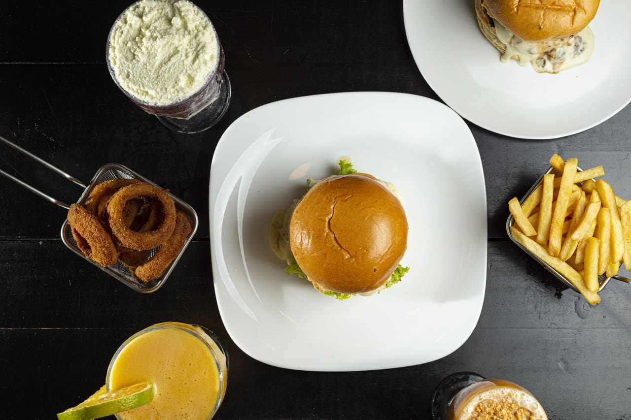 The Reef Lounge Burger