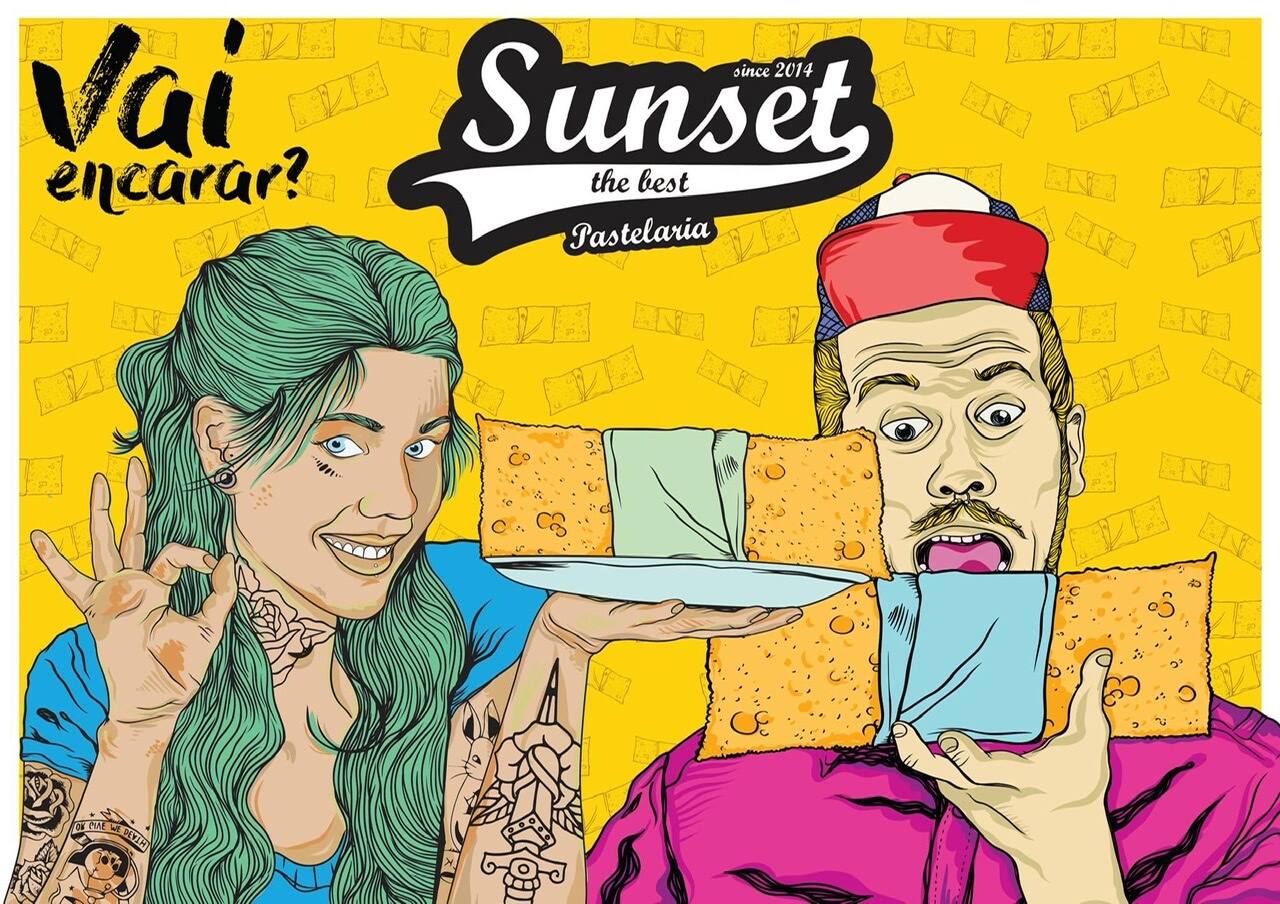 Sunset Pasteis