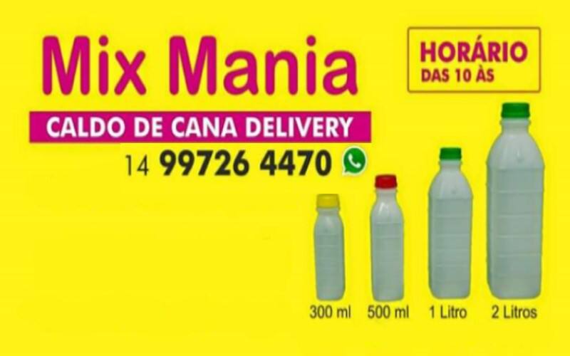 Mixmania Pastel Garapá Açai
