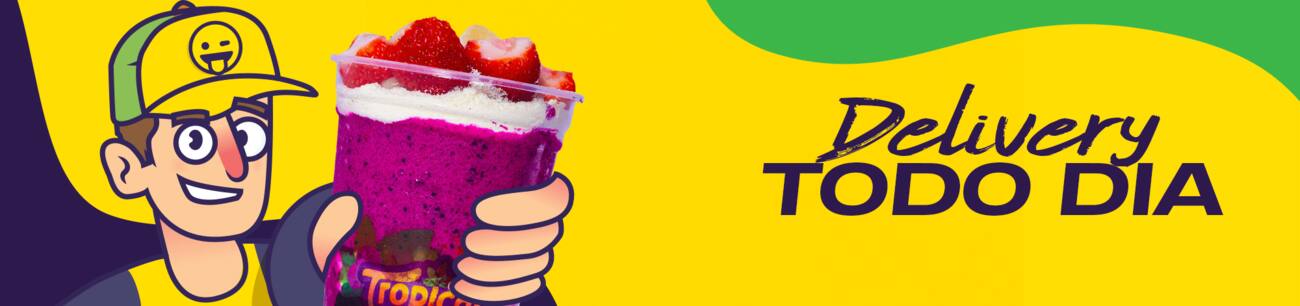 Açaí e Milk Shake Tropical