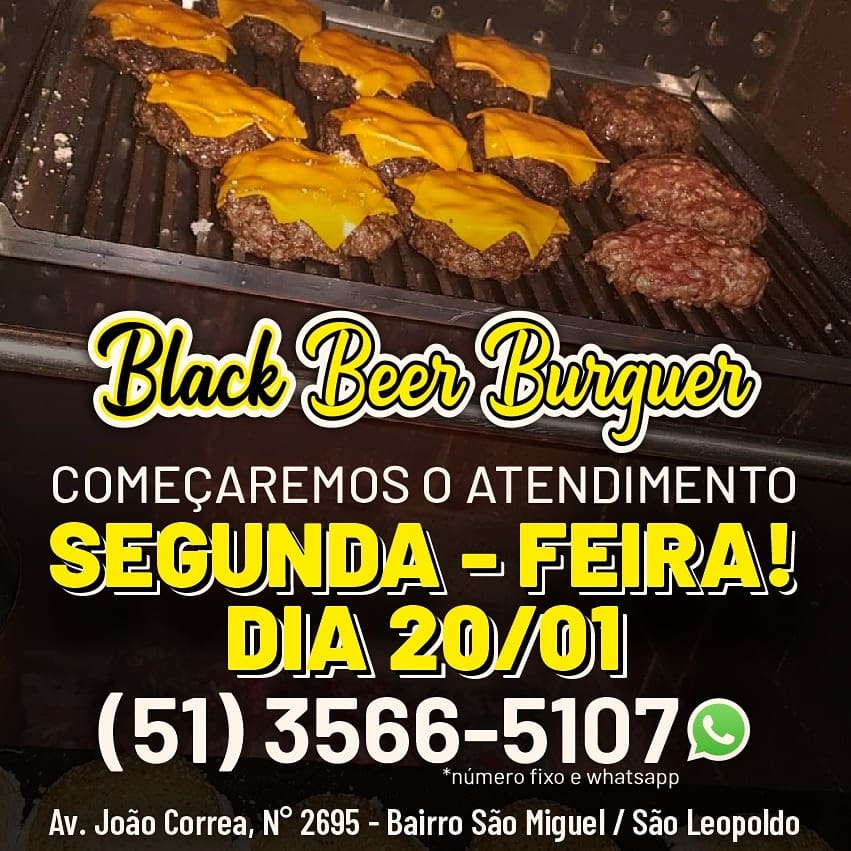 Black Beer Burguer