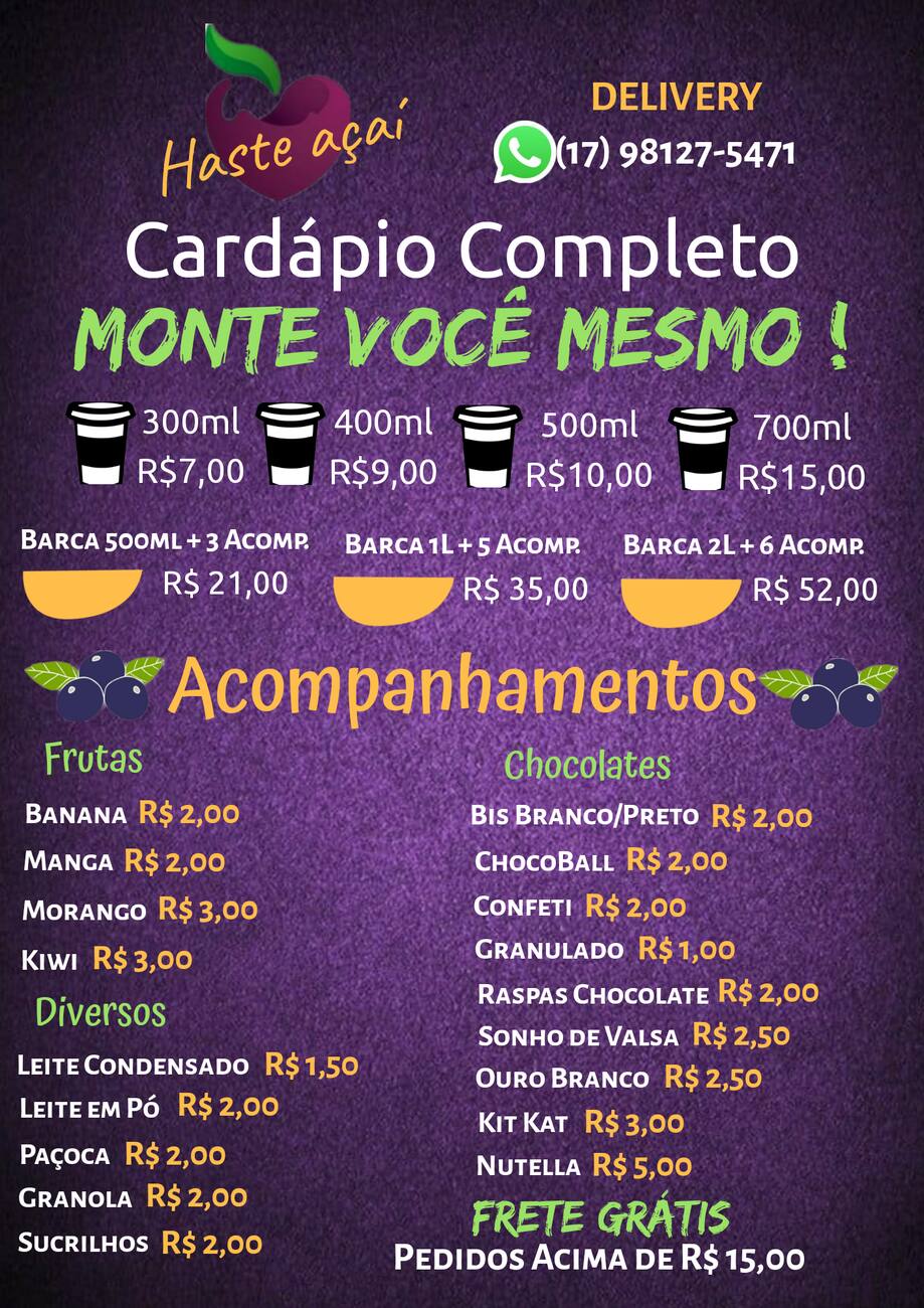 Haste Açaí