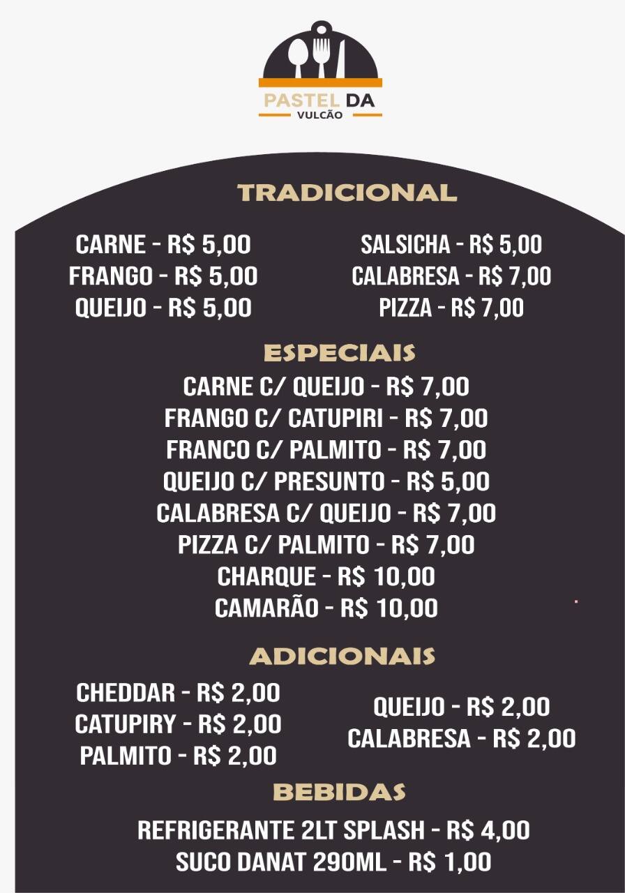 Pastel Vulcão