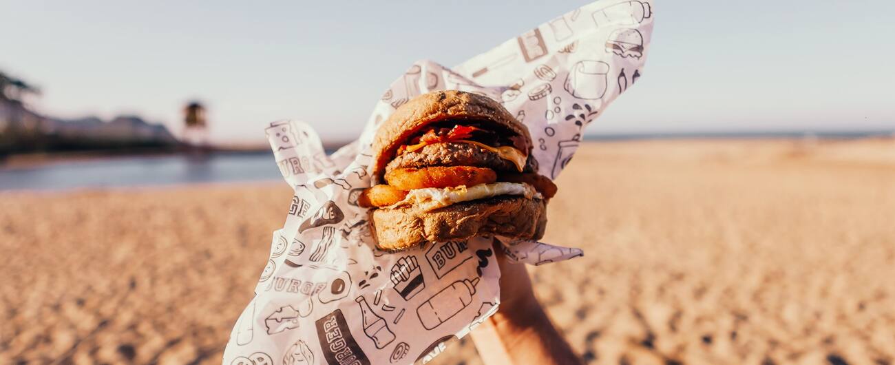 On The Beach Burger