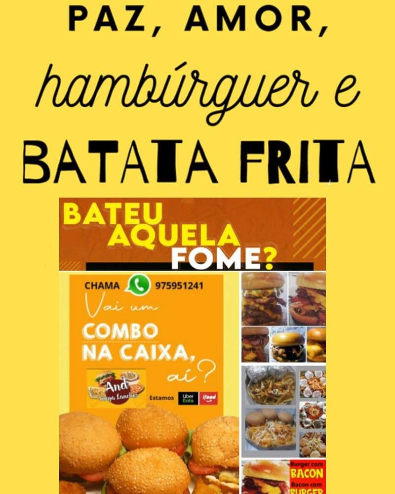 And Mega Lanches e Porções