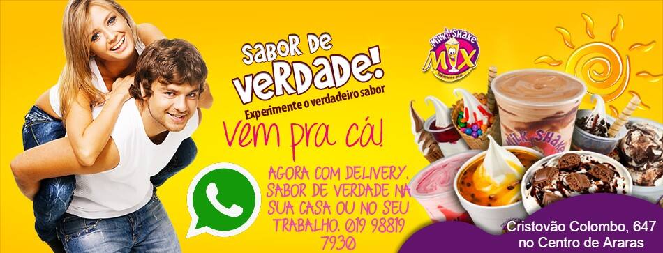 Milk Shake Mix Araras/centro