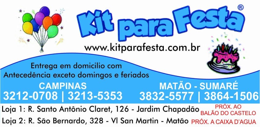 Kit Para Festa