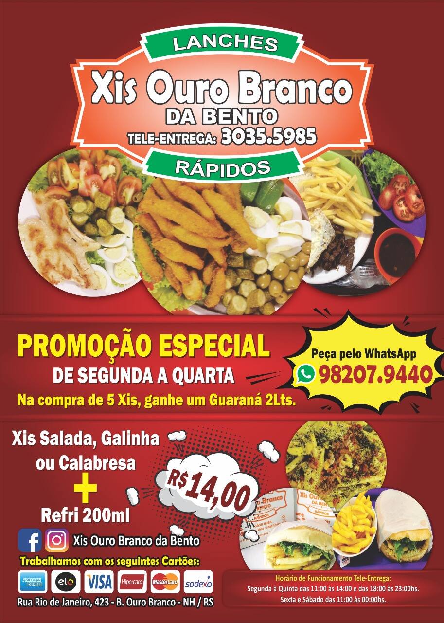 Xis Ouro Branco da Bento
