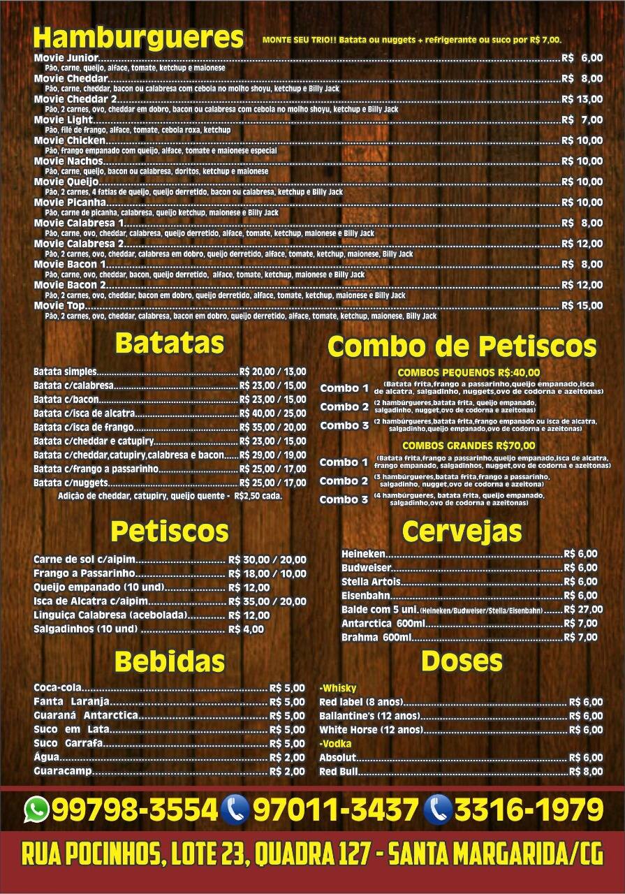 Movie Bar e Petiscaria