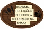 Logotipo Emanuel Refeiçoes Petiscos e Churrasco