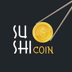 Logotipo Sushi Coin 1 Peça = R$1