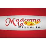 Logotipo Madonna Mia Pizzaria e Hamburgueria
