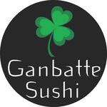 Logotipo Ganbatte Sushi