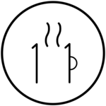 Logotipo Once Café