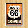 Logotipo Route 66 Burger & Beer