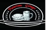 Logotipo Premium Garage Hamburgueria Artesanal