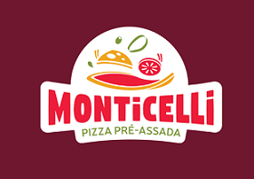 Logotipo Monticelli Pizza