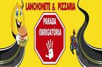 Logotipo Parada Obrigatória Pizza e Lanches