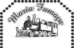 Logotipo Pizzaria Maria Fumaça a Lenha