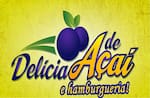 Logotipo Delícia de Açaí e Hamburgueria