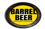 Logotipo Barrel Beer Disk Bebidas