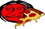 Logotipo 23pizzaria