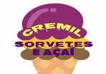 Logotipo Cremil Sorvetes e Açaí