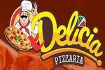 Logotipo Q Delicia Pizzaria