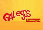 Logotipo Gallegos Hamburguers - Luziânia