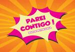 Logotipo Parei Contigo! Lanches e Petiscos