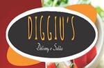 Logotipo Diggiu's Frango Frito Delivery