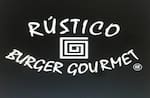 Logotipo Rústico Burger Gourmet