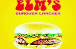 Logotipo Elm"s Burguer Lanches