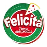 Logotipo Felicita Pasteis e Pizzas Semi-prontas