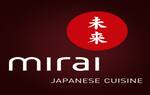 Logotipo Mirai Japanesa Cuisine- Rib Shopping
