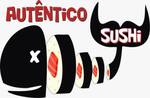 Logotipo Autêntico Sushi