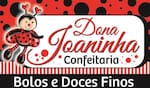 Logotipo Dona Joaninha Bolos e Doces Finos