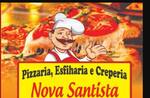 Logotipo Pizzaria Esfiharia Nova Santista 1