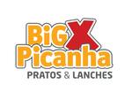 Logotipo Big X Picanha - Santos