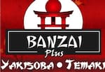 Logotipo Banzai Yakissoba Temaki e Frango Assado