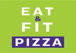 Logotipo Eat&fit Pizzas Integrais