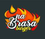 Logotipo Na Brasa Burguer