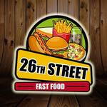 Logotipo 26 Street Fast Food