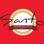 Logotipo Santo Hamburgueria Artesanal