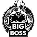 Logotipo Big Boss Hamburgueria
