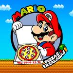 Logotipo Pizzas y Ensaladas Mario